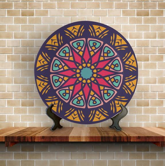 Prato Decorativo Mandala