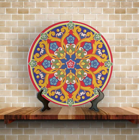 Prato Decorativo Mandala