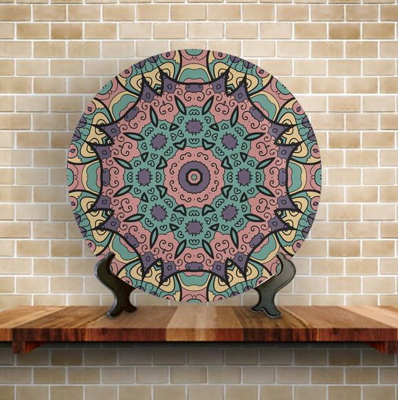 Prato Decorativo Mandala