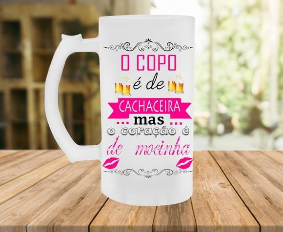 Caneca de chopp O Copo é de Cachaceira
