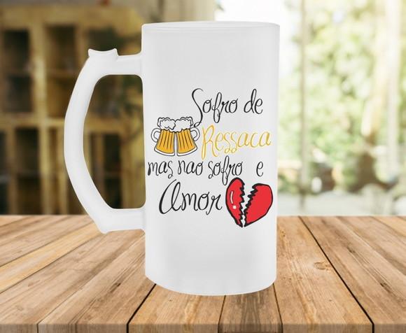 Caneca de chopp Sofro de Ressaca