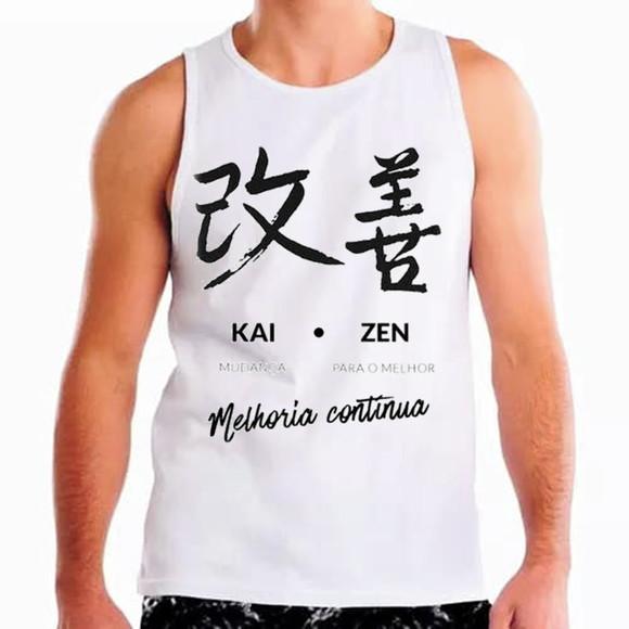 Camiseta Regata Melhoria Continua
