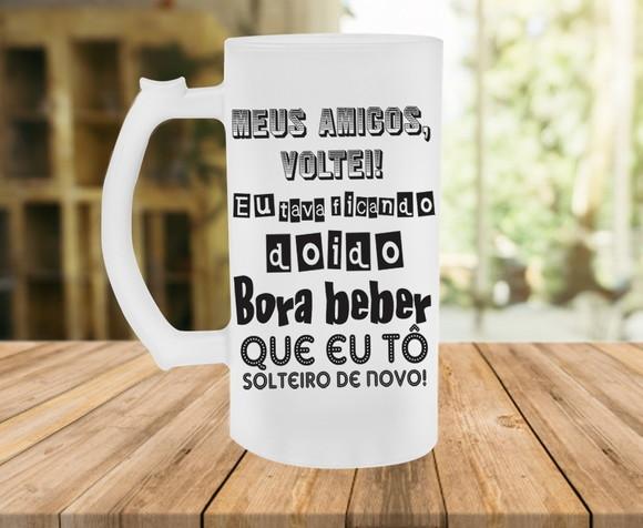 Caneca de chopp Bora Beber