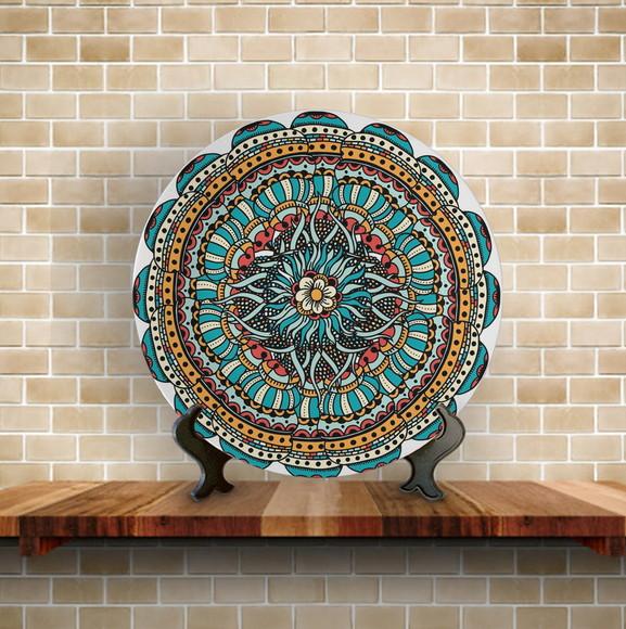 Prato Decorativo Mandala