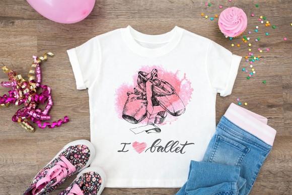 Camiseta Infantil Ballet