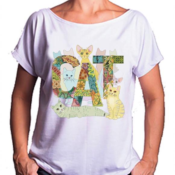 Camiseta Bata Cat