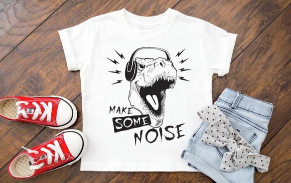 Camiseta Infantil T-Rex