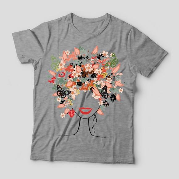 Camiseta Floral