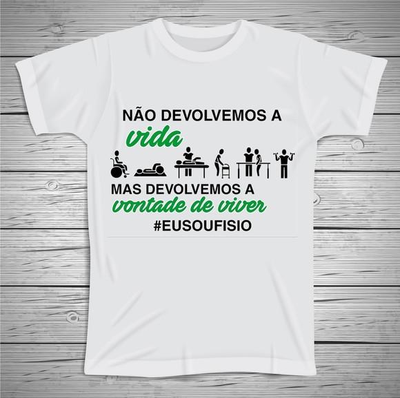 Camiseta Profissão Fisioterapia