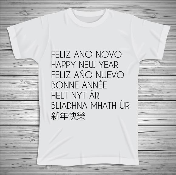 Camiseta Ano Novo