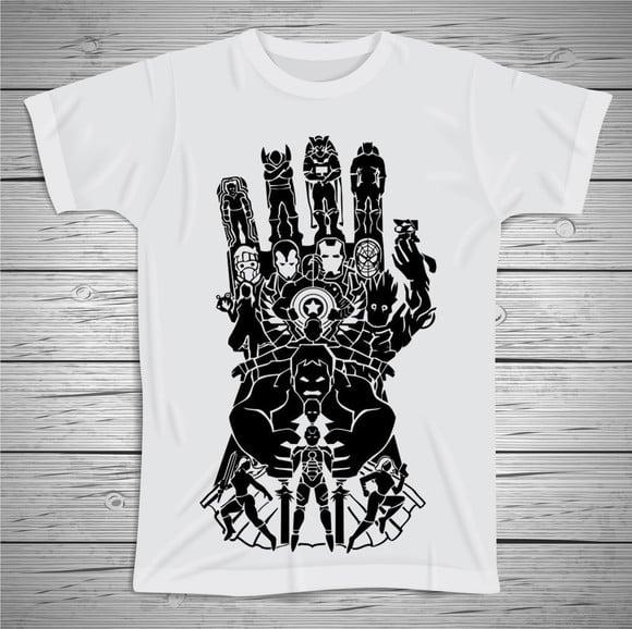 Camiseta Super Heróis