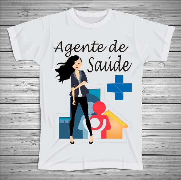 Camiseta Profissão Agente de Saúde