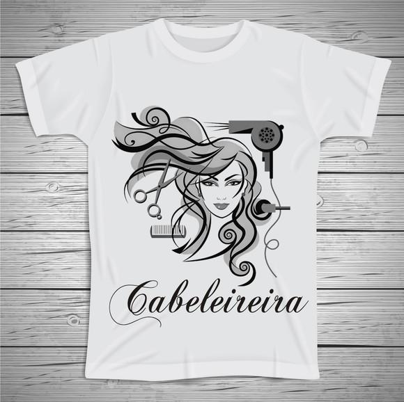 Camiseta Profissão Cabelereira