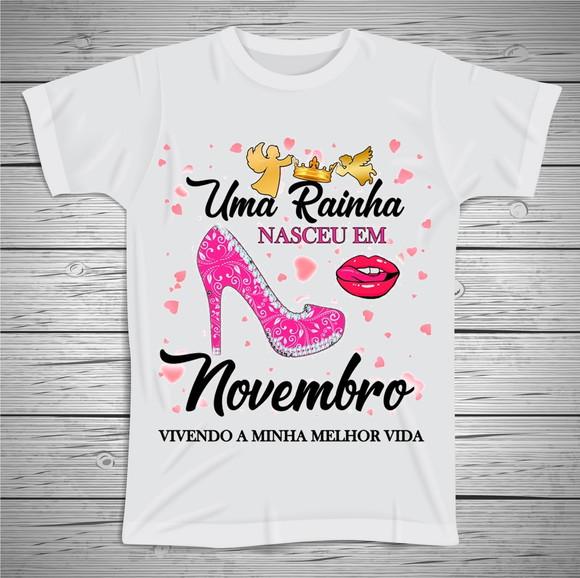 Camiseta Uma Rainha Nasceu
