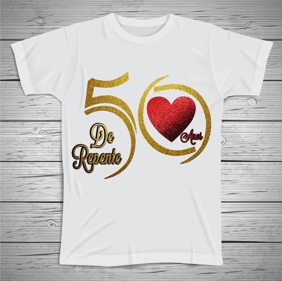 Camiseta Cinquenta Anos