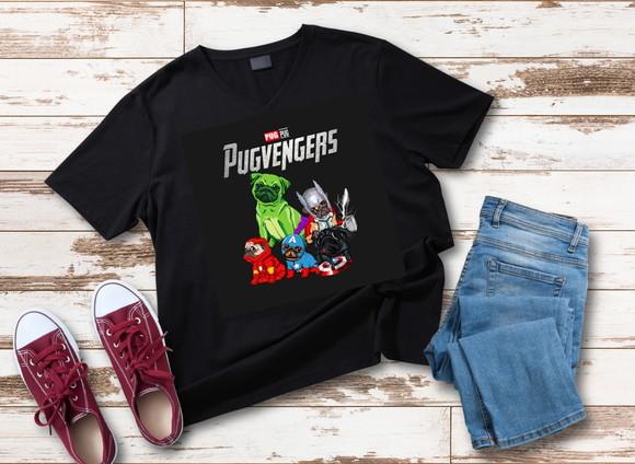 Camiseta Pug Avengers