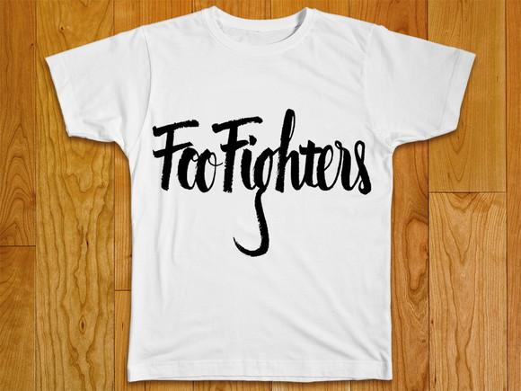 Camiseta Rock Foo Figthters