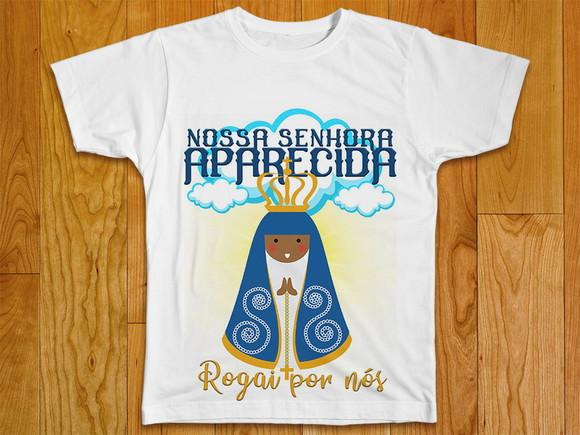 Camiseta Religiosa Nossa Senhora Aparecida