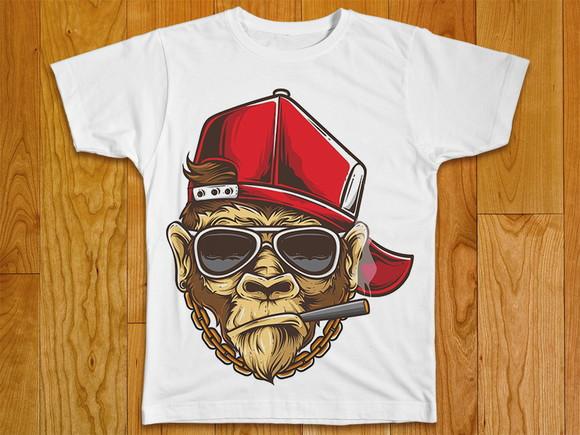 Camiseta Masculina Monkey