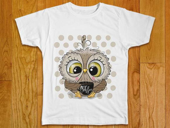 Camiseta Coruja