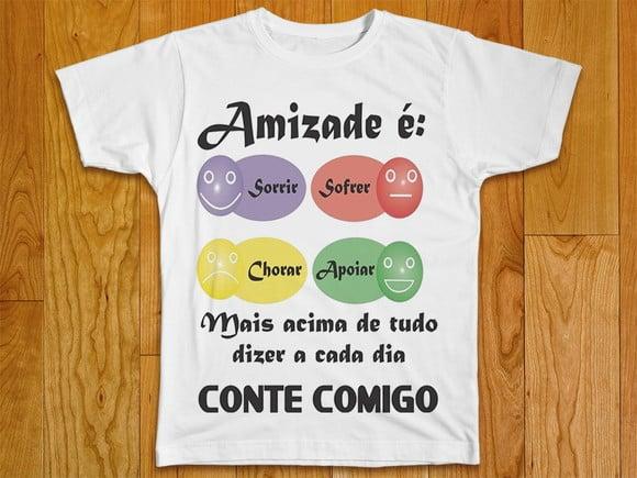 Camiseta Amizade