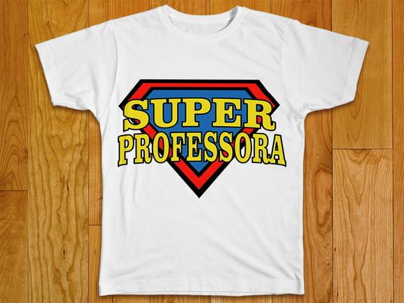 Camiseta Super Professora