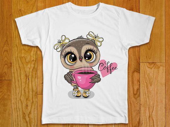 Camiseta Coruja