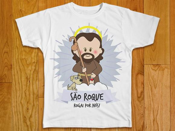 Camiseta Religiosa São Roque
