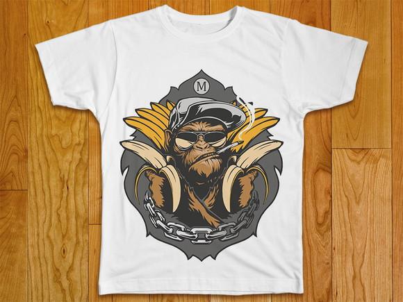 Camiseta Masculina Monkey