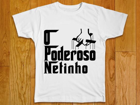 Camiseta Infantil Poderoso Netinho