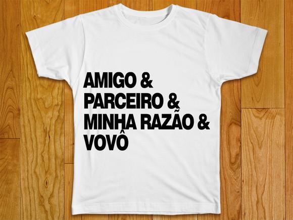 Camiseta Amigo Parceiro Vovô