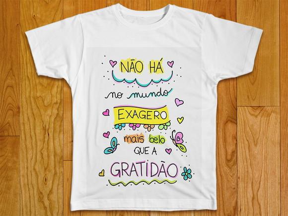 Camiseta Gratidão