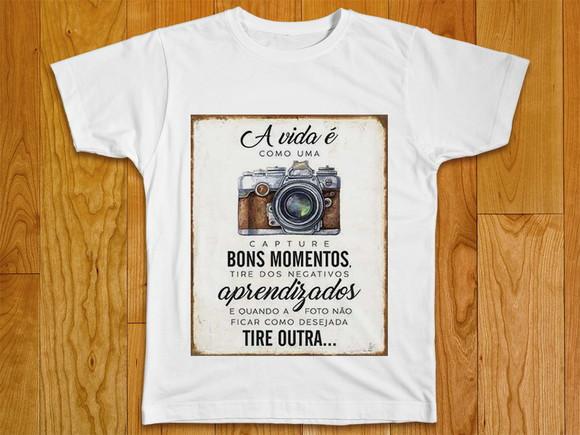 Camiseta Fotografia