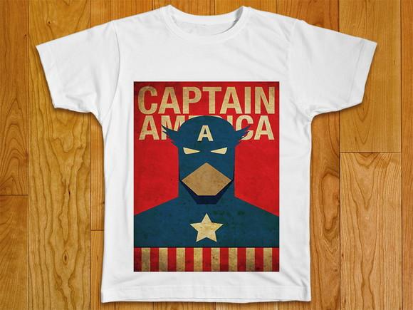 Camiseta Capitão América