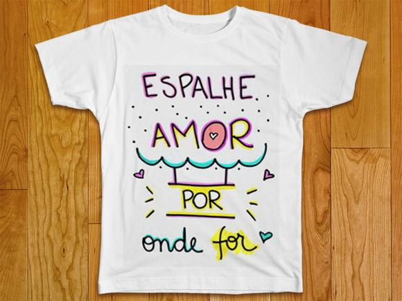 Camiseta Espalhe Amor