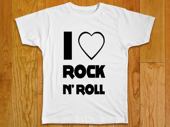 Camiseta I Love Rock