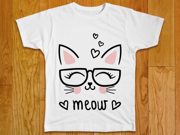 Camiseta Meow