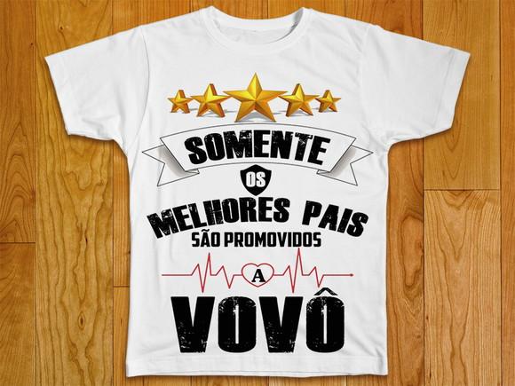 Camiseta Apenas Os Melhores Pais São Promovidos A Vovô