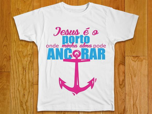 Camiseta Religiosa Jesus É o Porto
