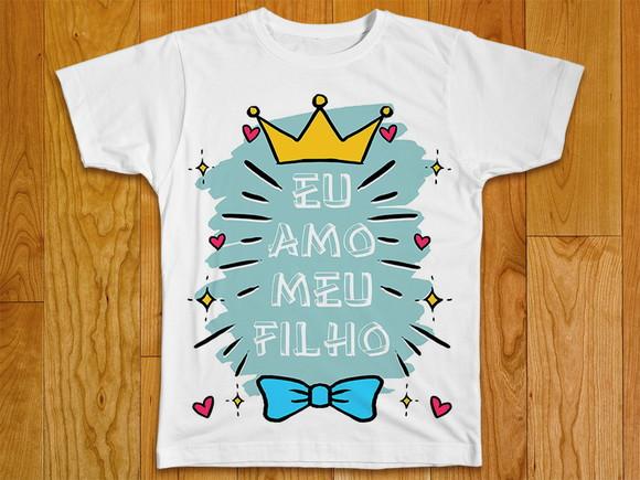 Camiseta Eu Amo Meu Filho