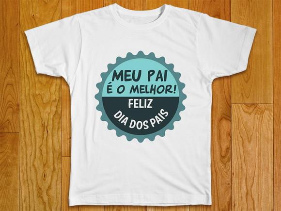 Camiseta Meu Pai é O Melhor