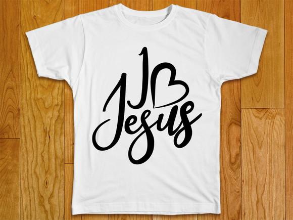 Camiseta I Love Jesus