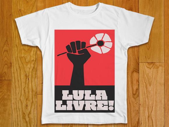 Camiseta Lula Livre