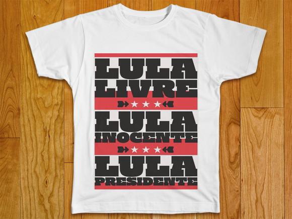 Camiseta Lula Livre