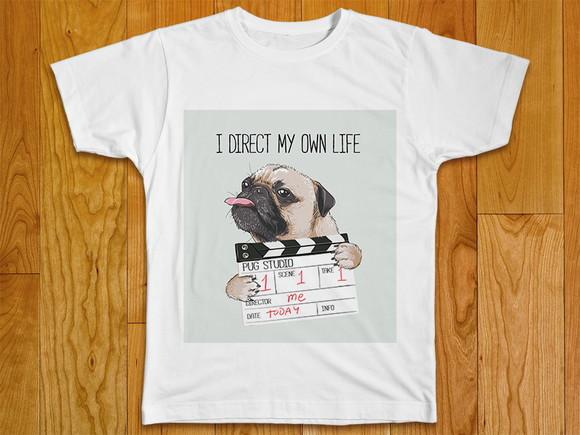 Camiseta Pug