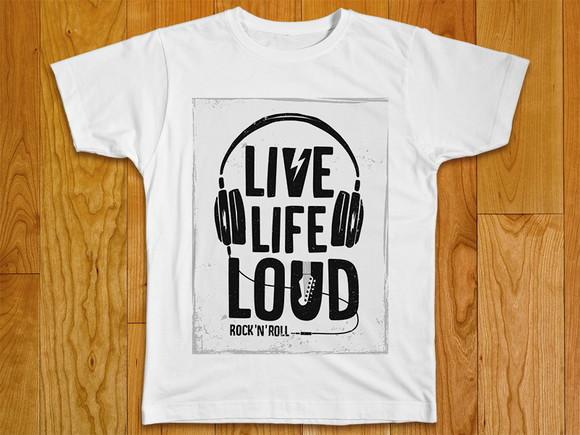 Camiseta Rock