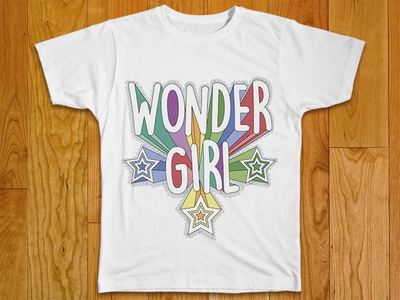 Camiseta Wonder Girl