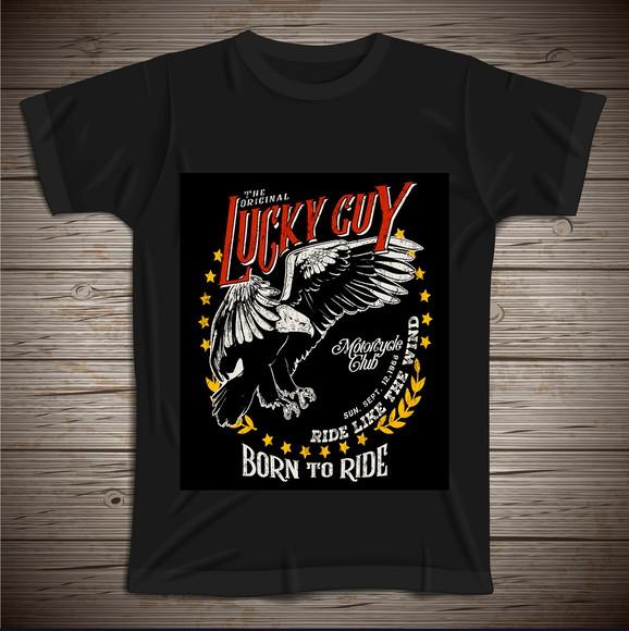 Camiseta Born To Ride