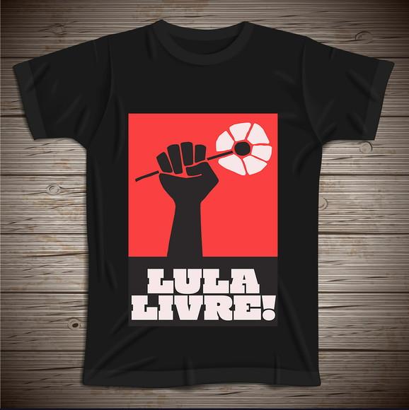 Camiseta Lula Livre