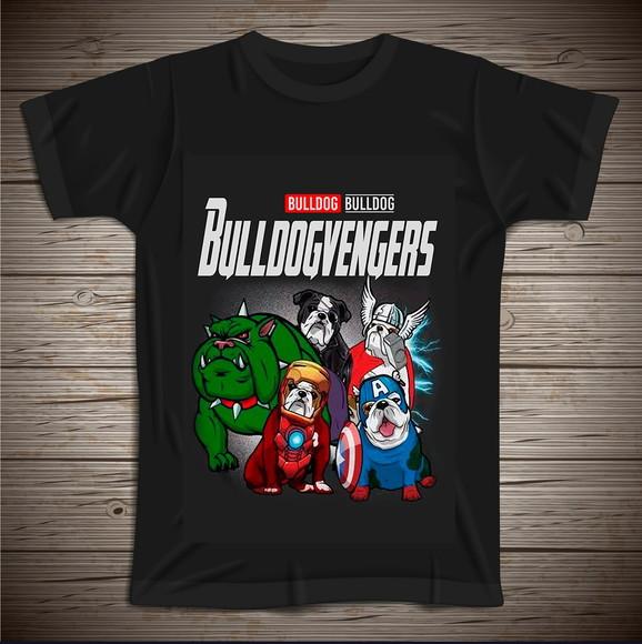 Camiseta Bulldog Avengers